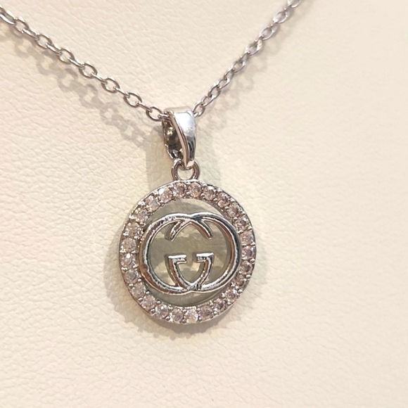 Jewelry - Stunning GG Charm..Silver Tone...New! In Gift Box!
